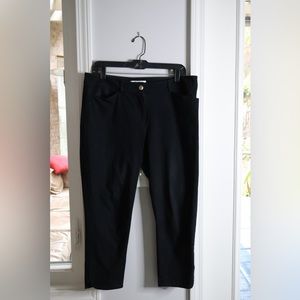 Cropped black pants from White House Black Market